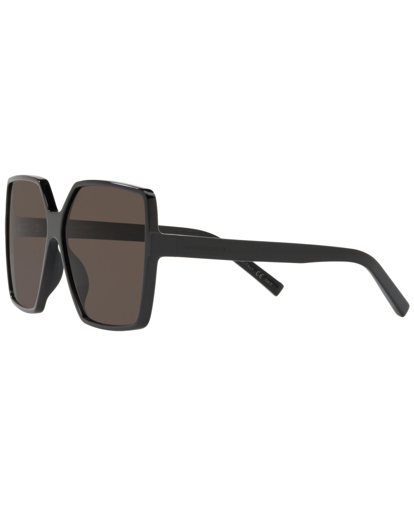 Женские солнцезащитные очки Saint Laurent Sunglasses, SL 232 Betty, цвет: Чёрный блестящий — фото 2