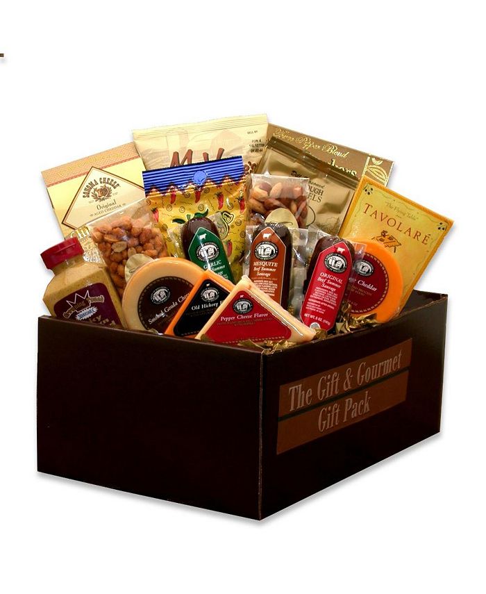 GBDS Savory Selections Gift & Gourmet Gift Pack Meat and cheese gift