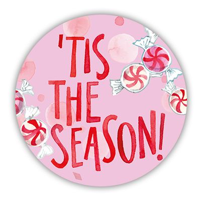 Christmas Candy Cane Gift - Paint Can Container, 25 Pieces