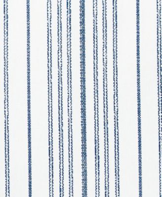 Beaux Stripe Cotton Percale 4-Piece Sheet Set, Full