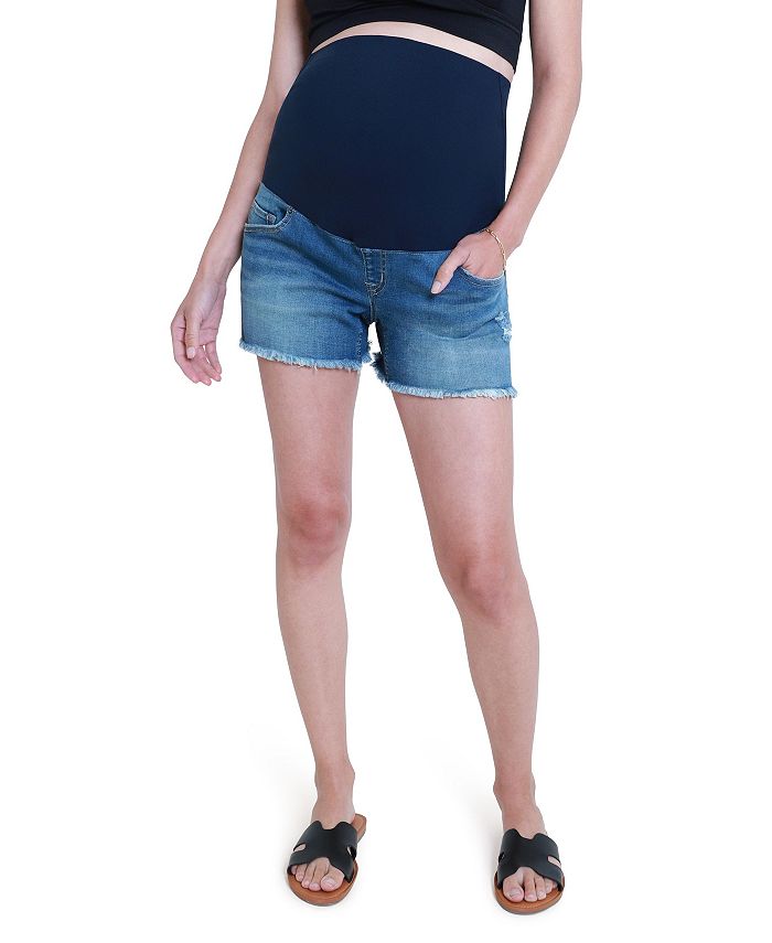Ingrid + Isabel Women's Maternity Denim Short Macy's
