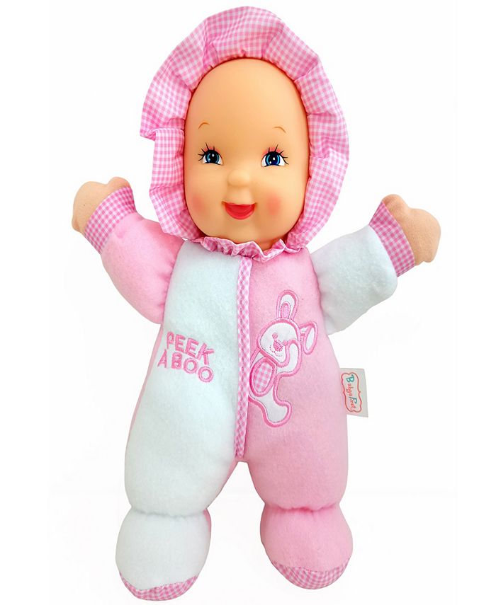 Baby's First by Nemcor Soft Snuggle Bunny Toy Doll - Macy's