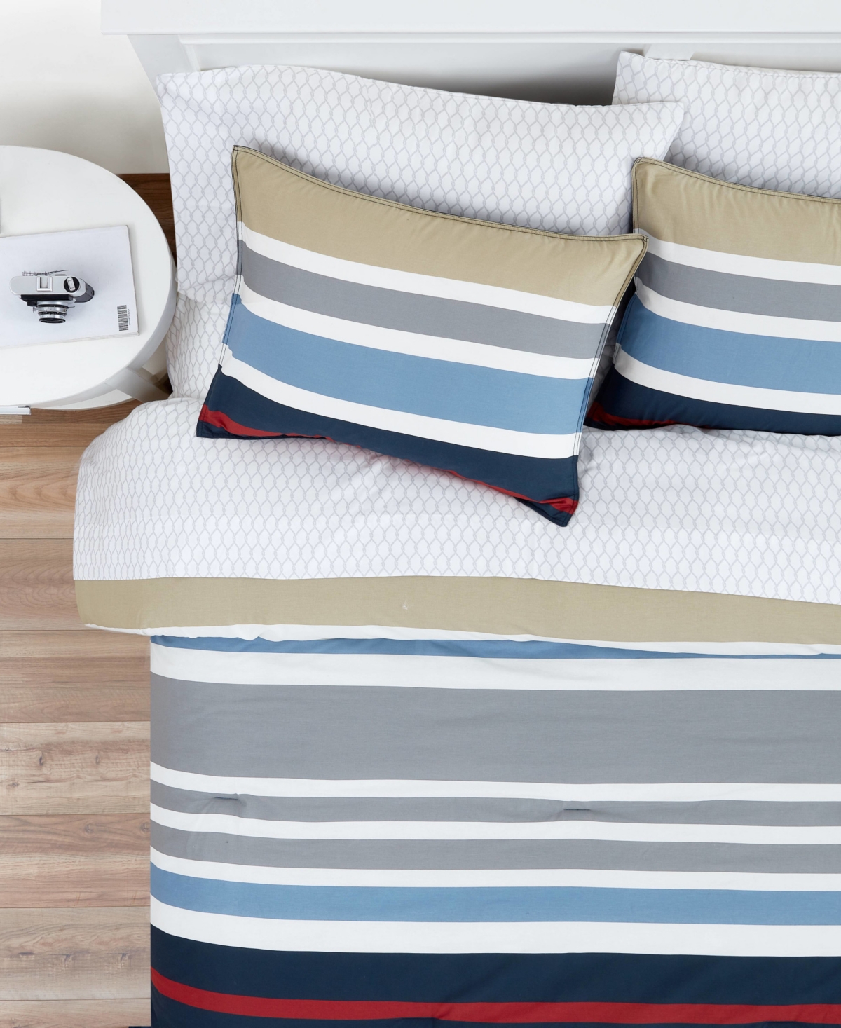 Nautica Bradford Reversible 3-Piece Comforter Set