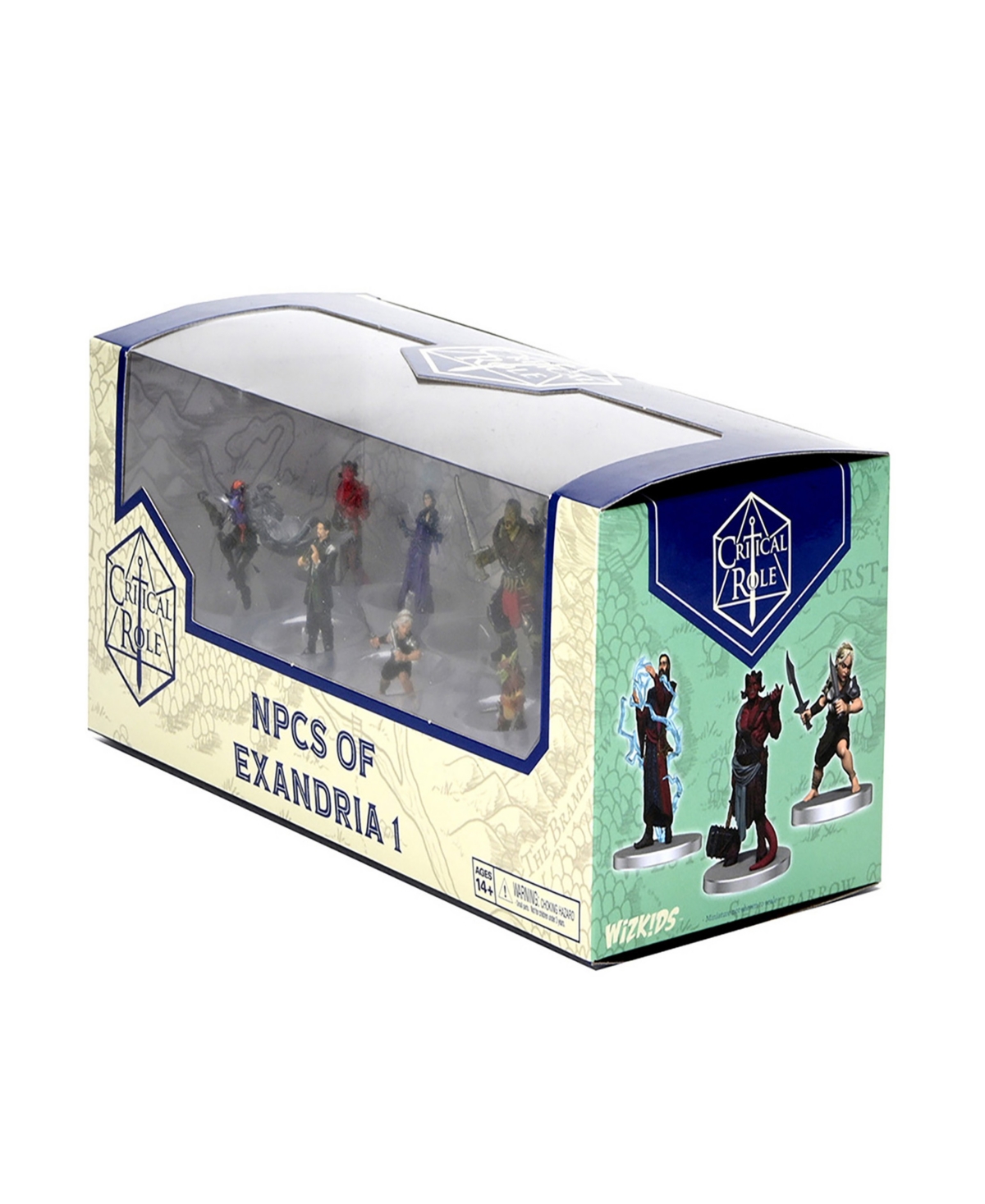 WizKids Games Critical Role Npcs of Exandria 1st Pre Painted Role Playing Game Miniature 10 Piece Set