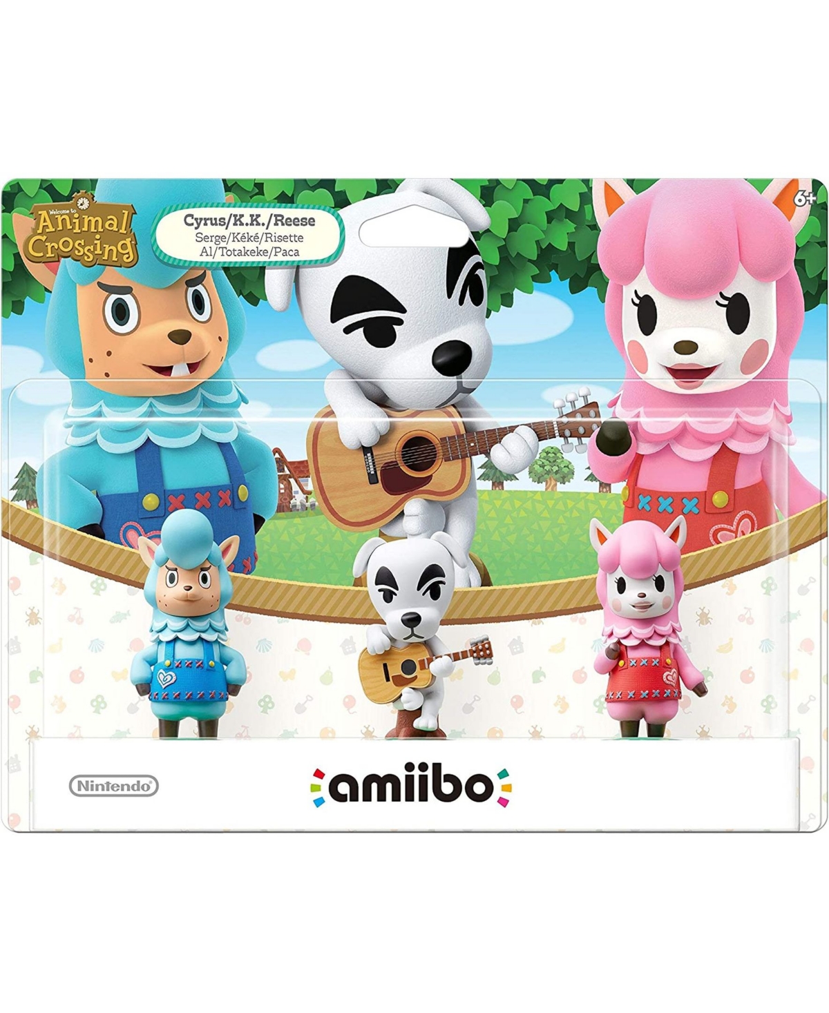 UPC 045496892579 Amiibo 3 Pack K.k. Slider Cyrus Reese