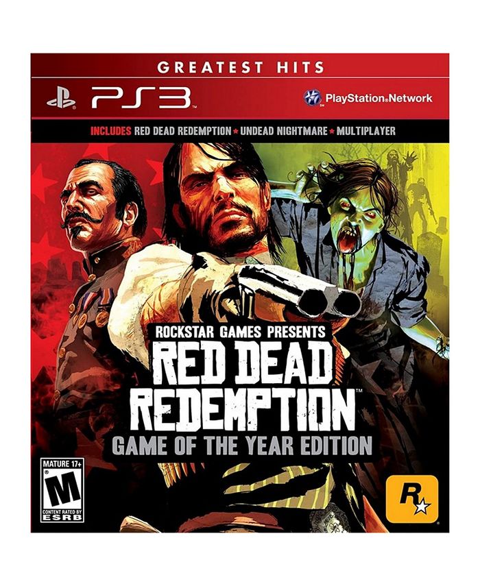 Red Dead Redemption PS3 PlayStation 3 Game Complete W/ Manual Free Shipping