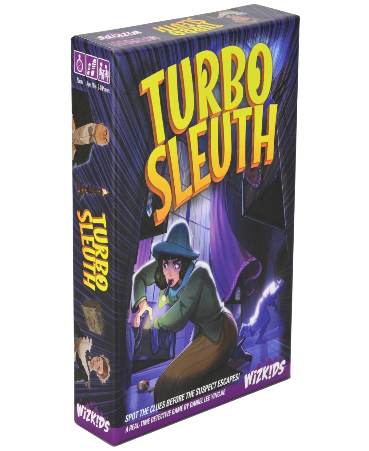 Wizkids Games Kids' Turbo Sleuth Puzzle Solving Game In Multi