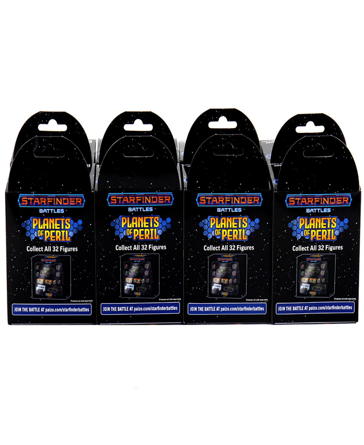 Shop Wizkids Games Star Finder Battles Planets Of Peril 8 Pack Brick Randomly Assorted Pre Painted 32 Miniatures Role P In Multi