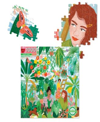 Piece and Love Plant Ladies 1000 Piece Square Adult Jigsaw Puzzle Set