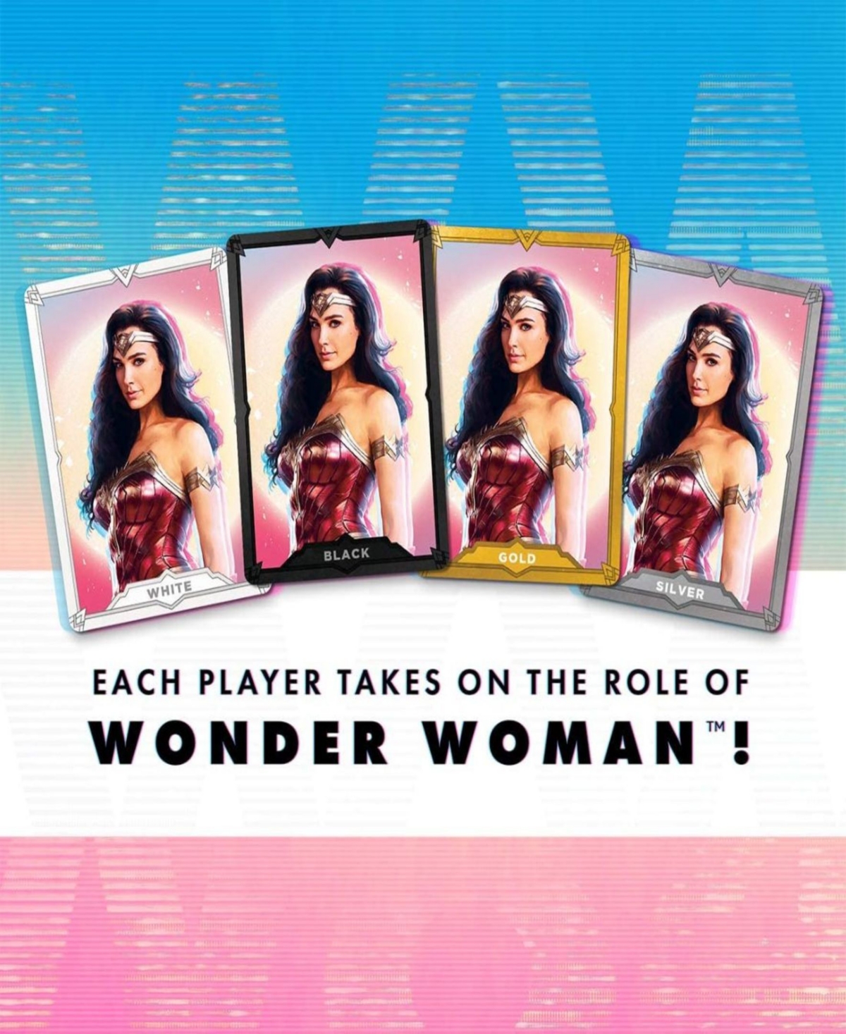Cryptozoic Wonder Woman 1984 Card Game Be The Super Hero And Save The Most Civilians To Win In Multi