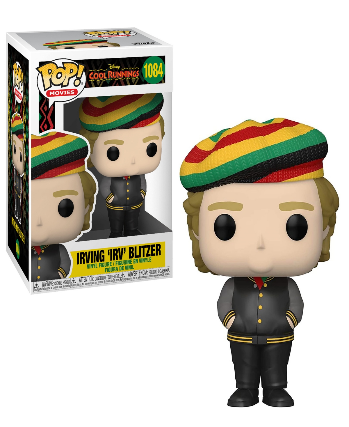 Funko Movies Pop Cool Runnings Sanka Coffie And Irving Irv Blitzer 2 Piece Collectors Set In Multi