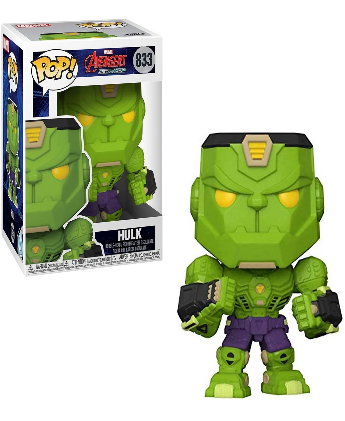 Funko Marvel Pop Marvel Mech Dr. Strange Hulk and Thor Collectors Set, 3 Piece