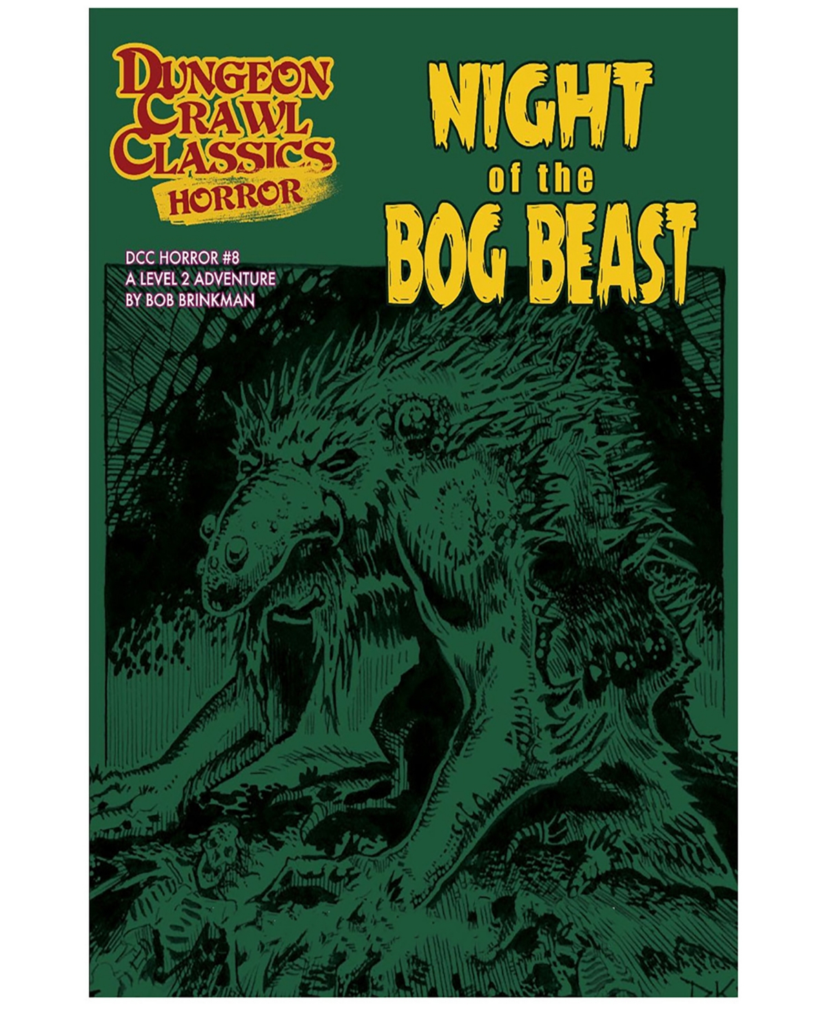 ISBN 9781956449679 product image for Goodman Games Dungeon Crawl Classics Horror 8 Night of the Bog Beast 2nd Level A | upcitemdb.com