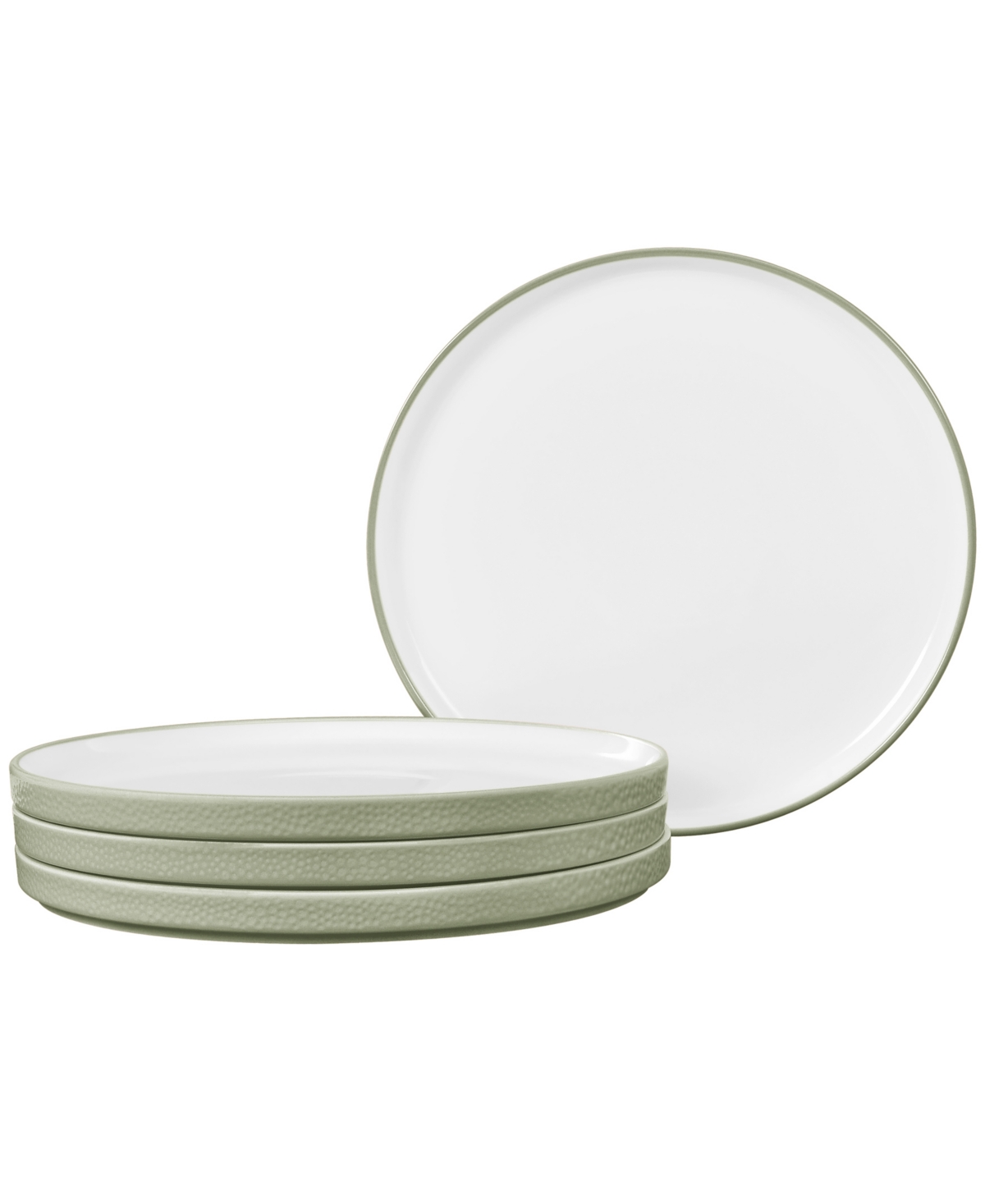 Noritake Colortex Stone Stax Dinner Plates, Set of 4