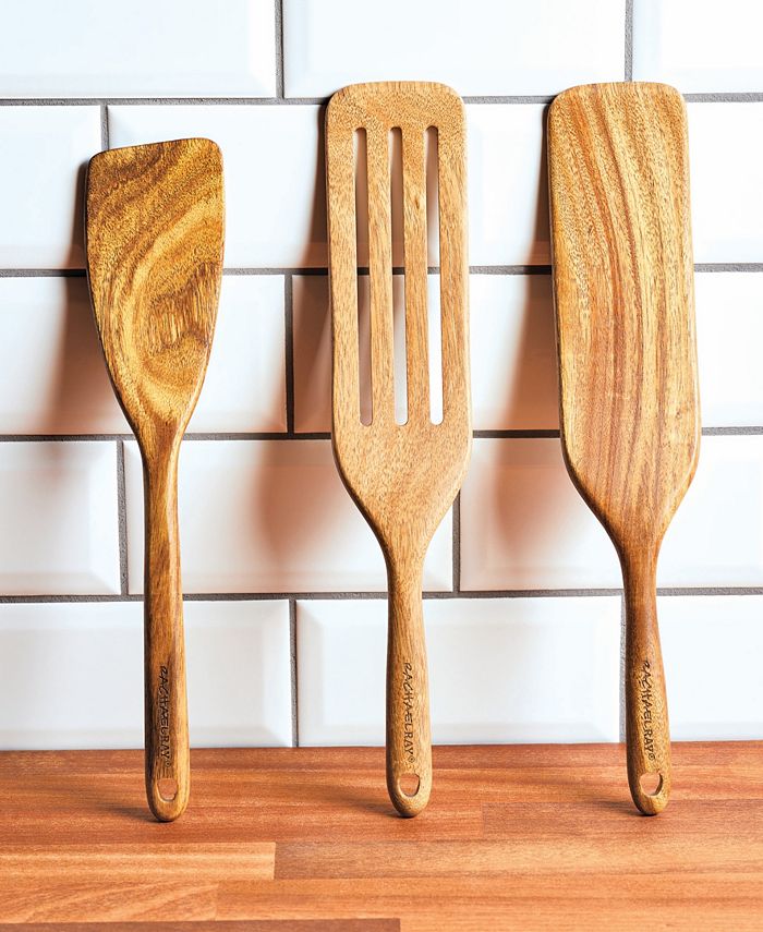 Rachael Ray Tools and Gadgets Wooden Kitchen Utensils, Set of 3 Macy's