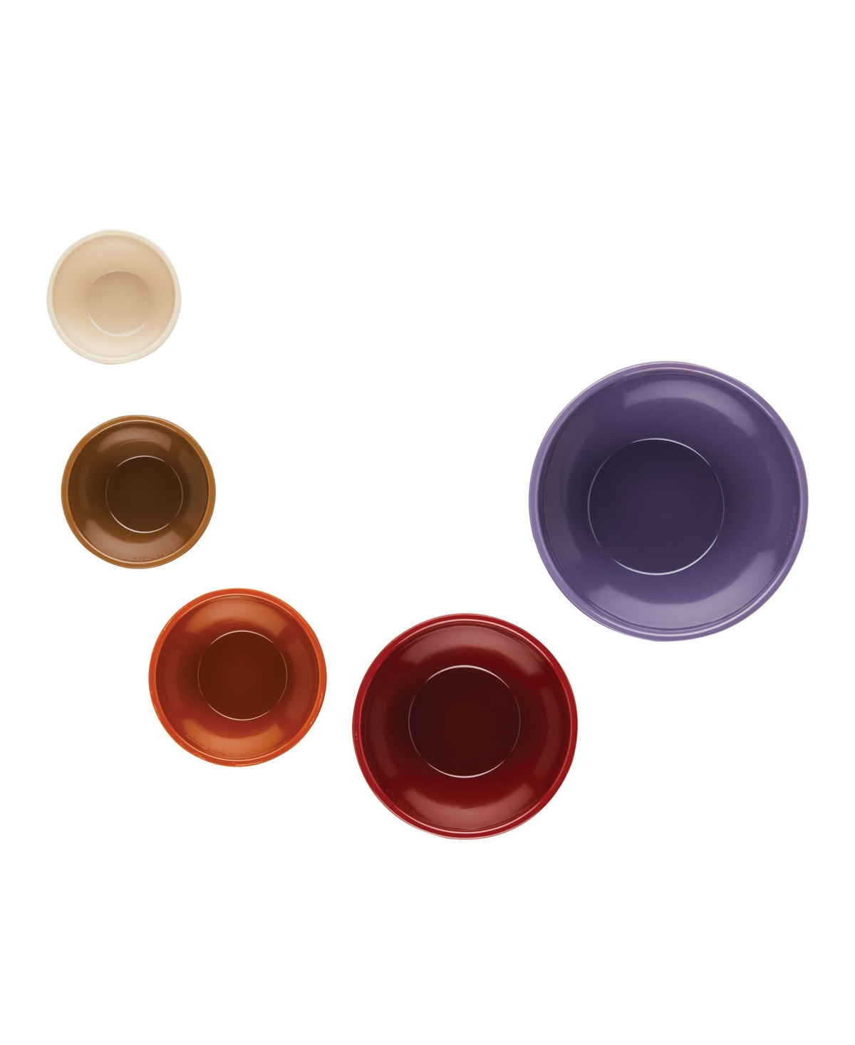 Rachael Ray Cucina Porcelain Enamel 14 Piece Nonstick Cookware And Measuring Cup Set In Cranberry Red
