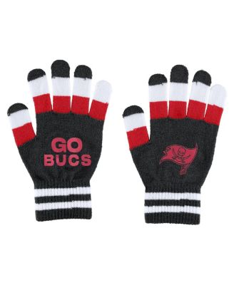 Women's Tampa Bay Buccaneers Striped Scarf and Gloves Set