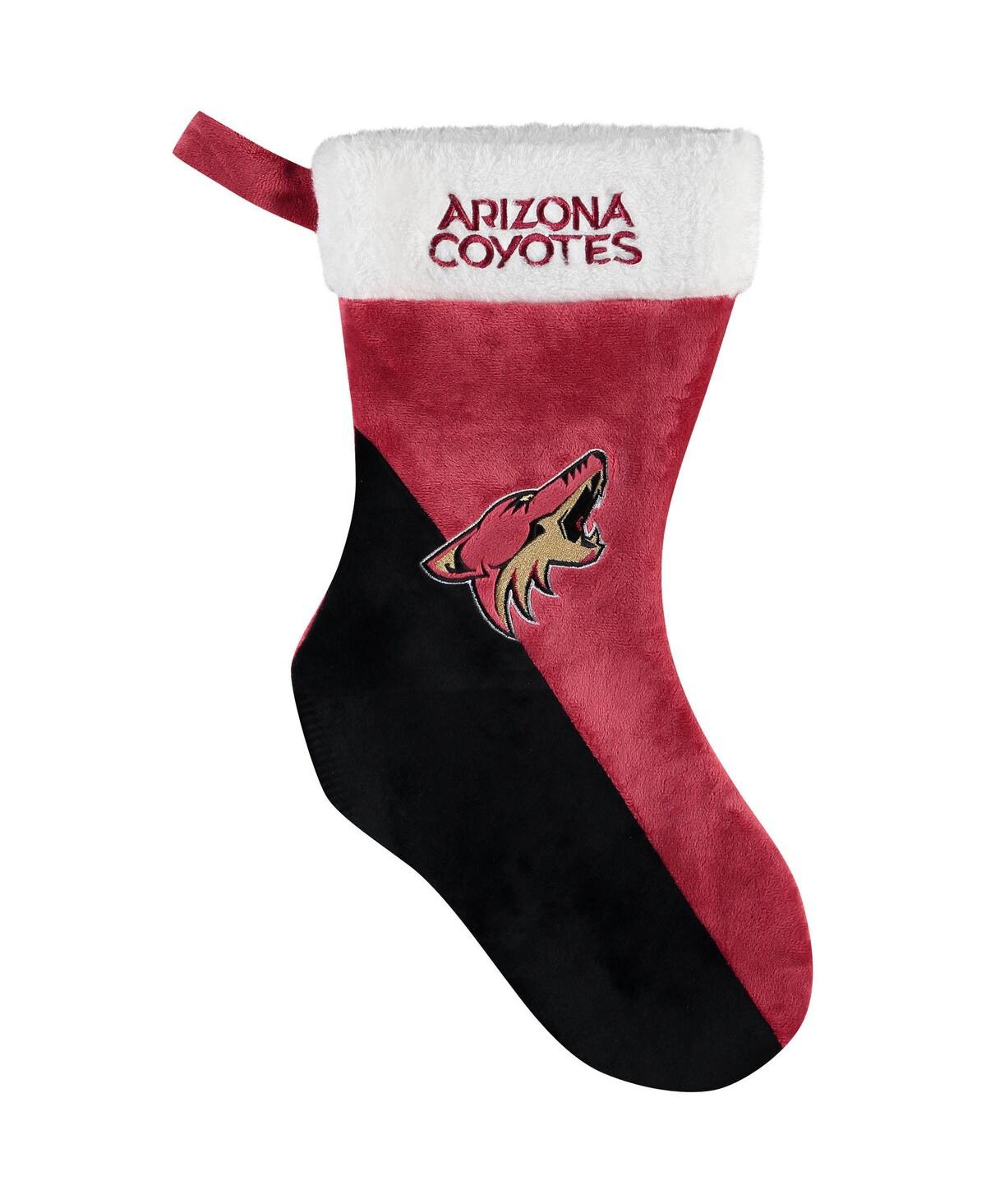 Foco Arizona Coyotes Holiday Stocking In Black,red