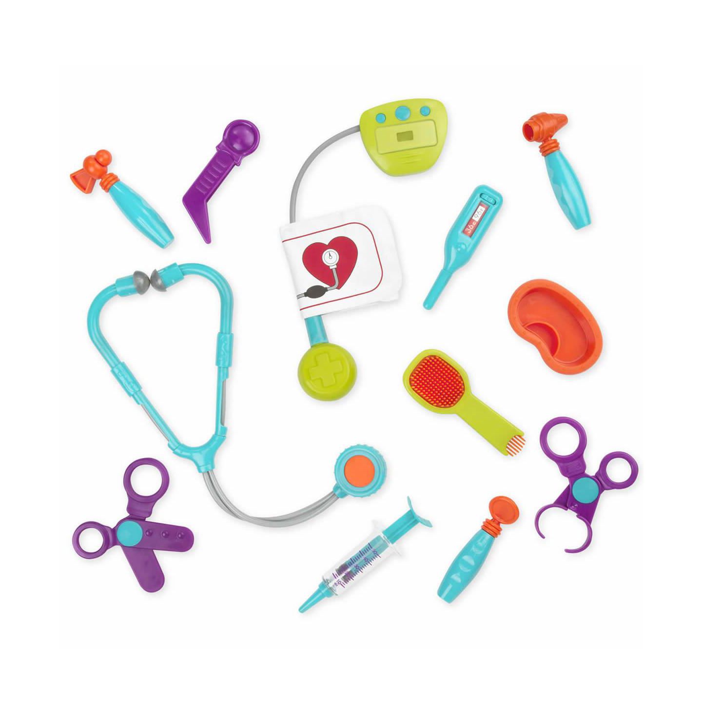 Детские игрушки Battat Dalmatian Vet Kit 16-Piece Playset, Ages 2+ — фото 2