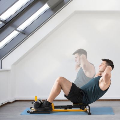 8-in-1 Multifunctional Squat Machine Deep Squat Home Gym Fitness Equipment