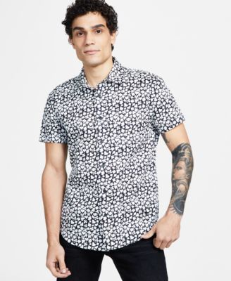 CRWTH - Men's Short-Sleeve Straight Flush Shirt