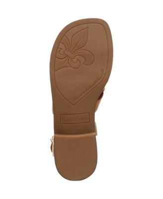 Women's Ina Toe Loop Ankle Strap Stacked Heel Sandals