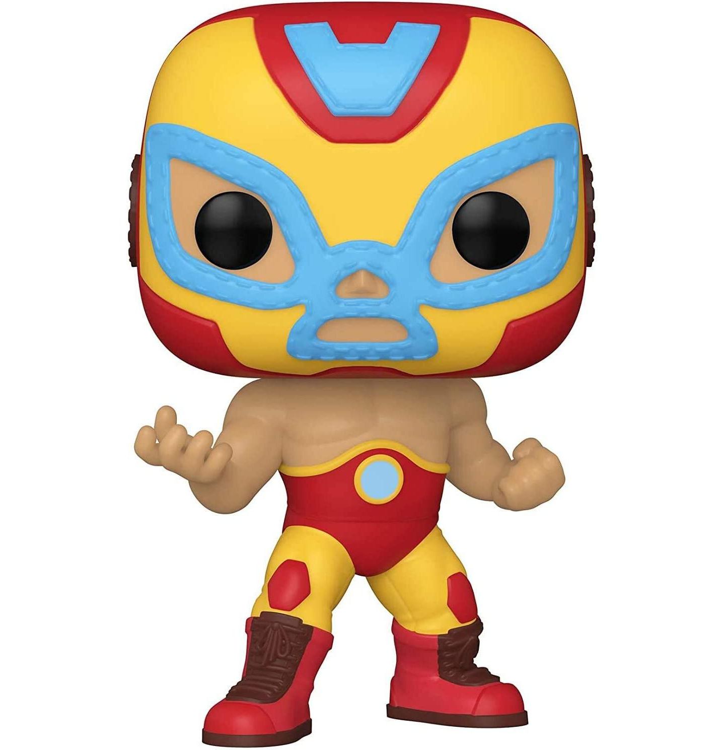 Детская фигурка Funko Pop! Iron Man (Marvel Luchadores) 3.5" Vinyl, от 3 лет, цвет: Assorted Pre-Pack — фото 1