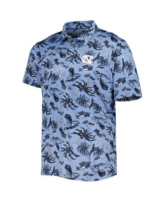 Men's Carolina Blue North Carolina Tar Heels Super Terminal Tackle Omni-Shade Polo Shirt