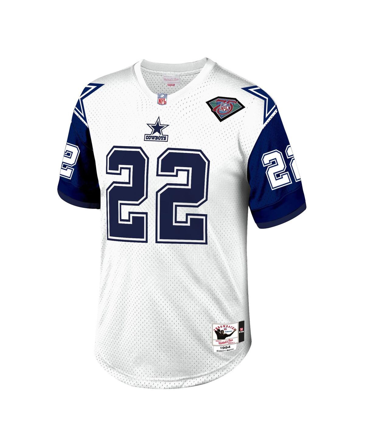 Men's Mitchell & Ness Emmitt Smith Navy Dallas Cowboys 1994 Authentic Retired Player Jersey - Navy