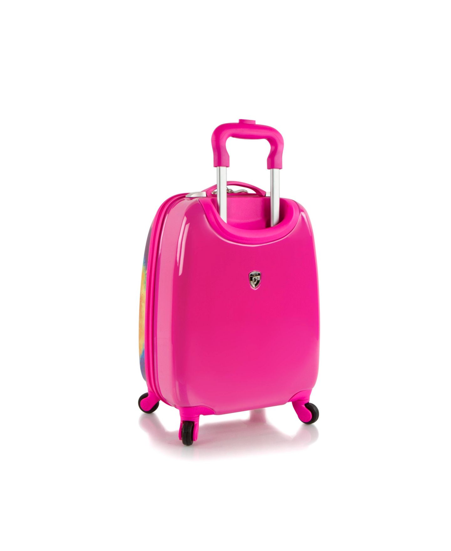 Детский чемодан Heys 18" Tie Dye Carry-On Spinner Luggage, цвет: Розовый / Разноцветный — фото 4
