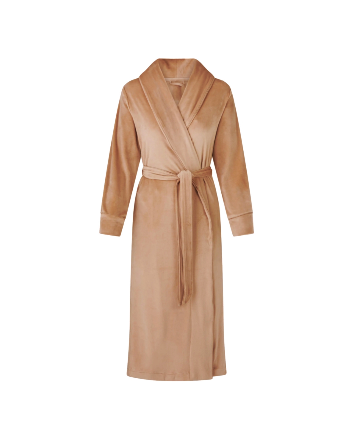 Women's Velvety Soft Velour Bathrobe - Gray