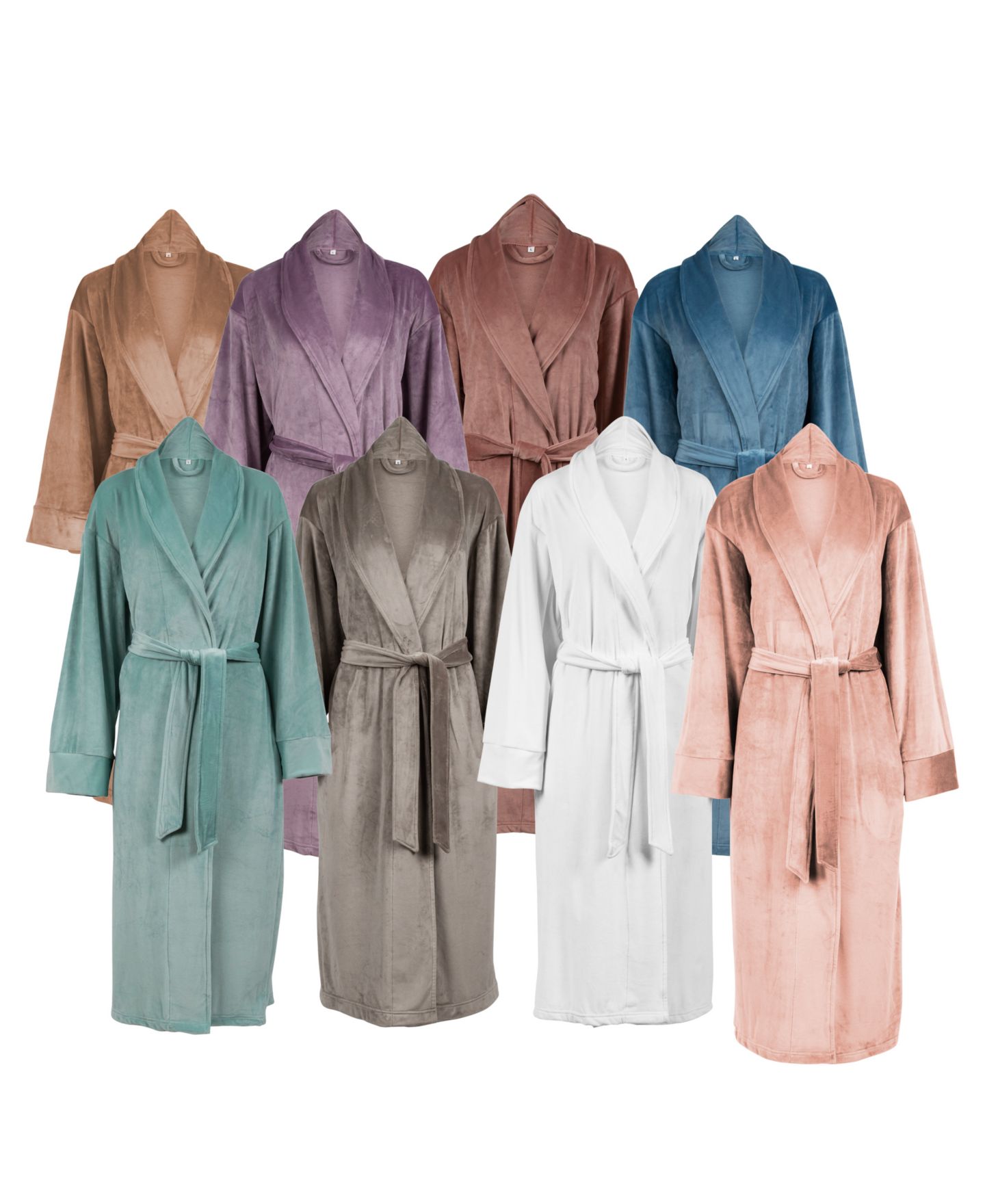 Халат Velour, низкие — Pure Fiber, цвет: Бежевый — фото 3