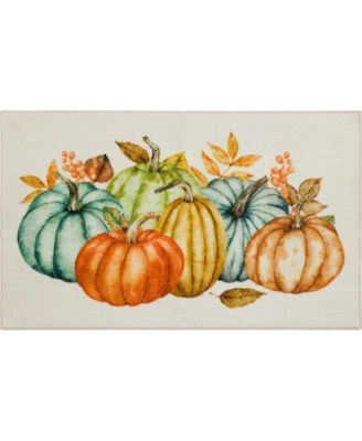 Mohawk Prismatic Fall Pumpkins 2'6" X 4'2" Area Rug In Ivory