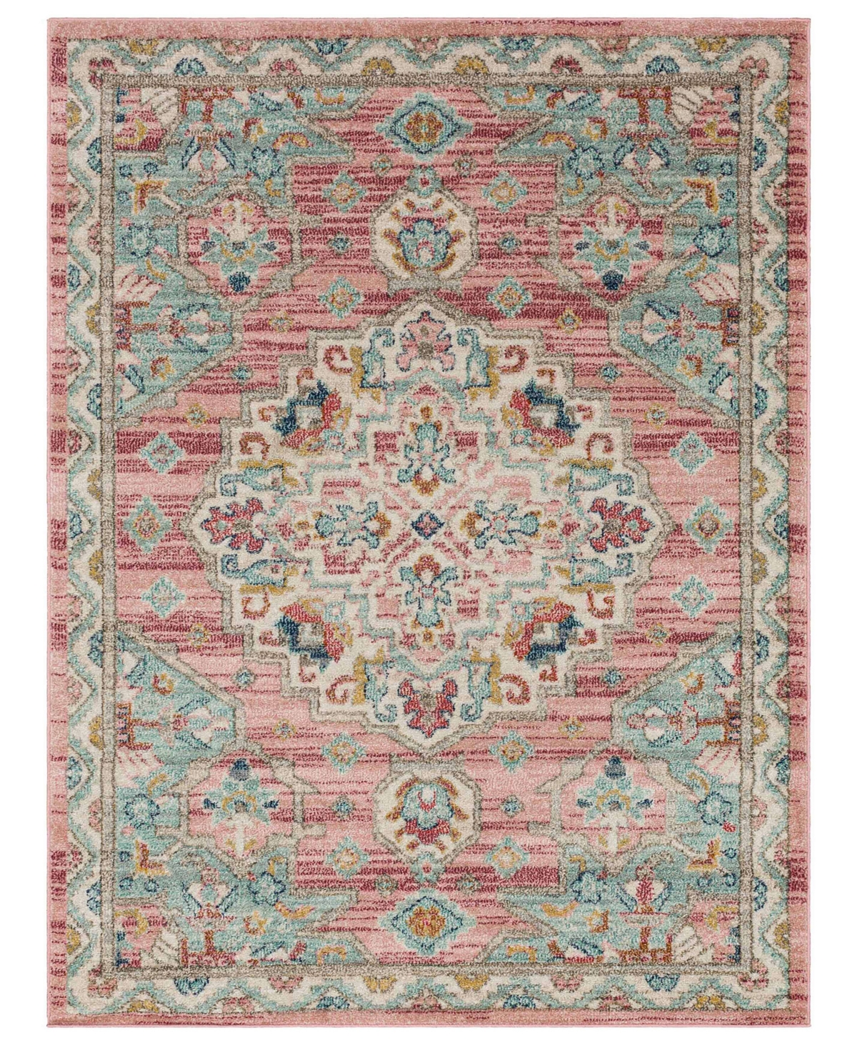 Mohawk Whimsy Jennings 3'11" X 6' Area Rug In Pink