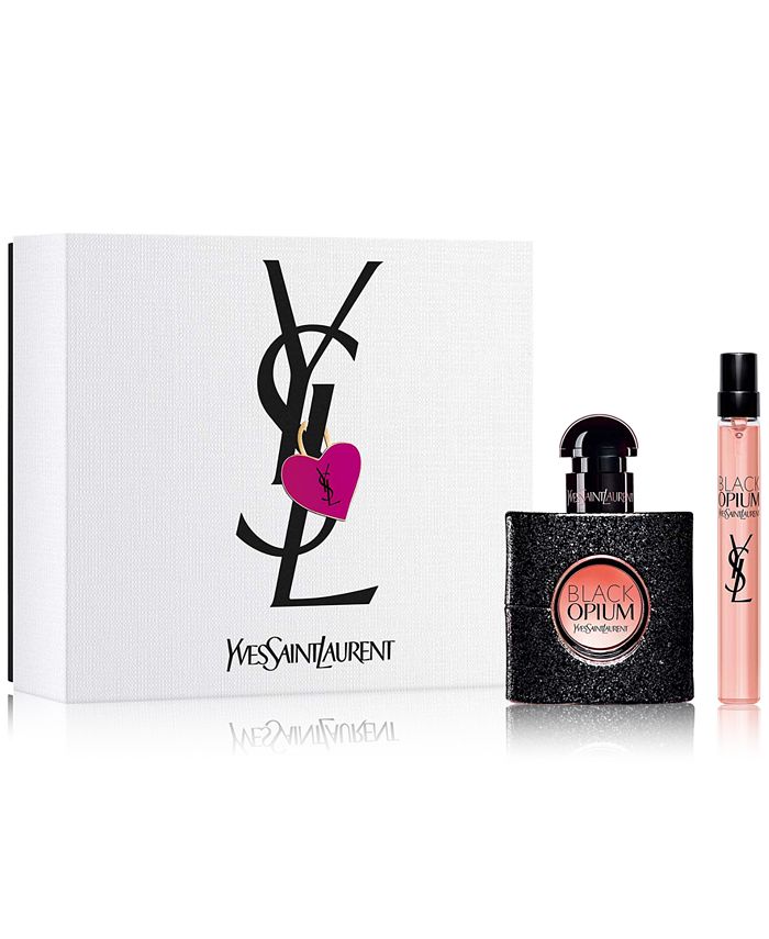 BLACK OPIUM YVES SAINT LAURENT YSL Women's Eau de Parfum EDP Spray, 1  oz., 30 ml