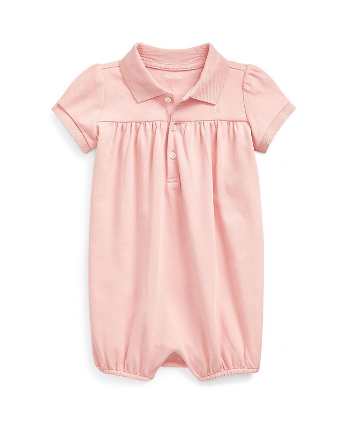 Polo Ralph Lauren Baby Girls Interlock Bubble Shortall Macy's