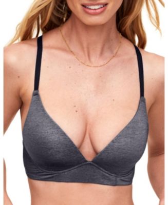  Adore Me, Sexy Lingerie for Women, Helynn Contour Plunge  T-Shirt Bra, Smooth Molded Cups and Longline Racerback Frame