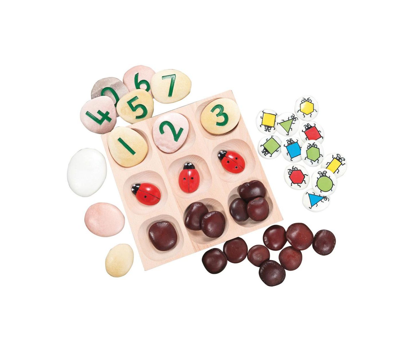Детская игрушка Yellow Door Natural Sorting Tray — фото 3