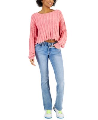 Lucky Brand Mid Rise Sweet Bootcut Jeans In Sangria Snst Acid Wa