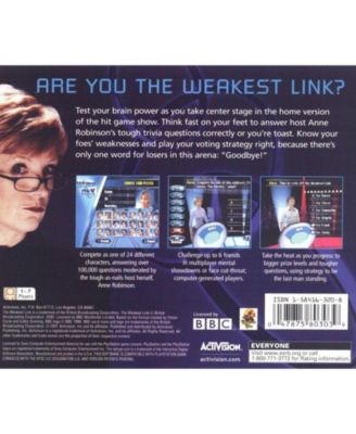 The Weakest Link - PlayStation 1