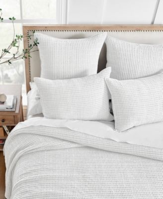 Mills Waffle Classic 3-Pc. Bedspread Set, Full