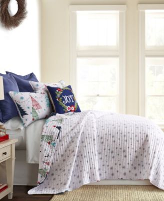 White Pine Whimsical Trees 3-Pc. Quilt Set, King