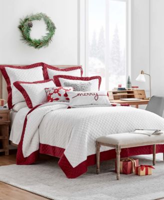 All Is Bright Bordered 3-Pc. Quilt Set, King