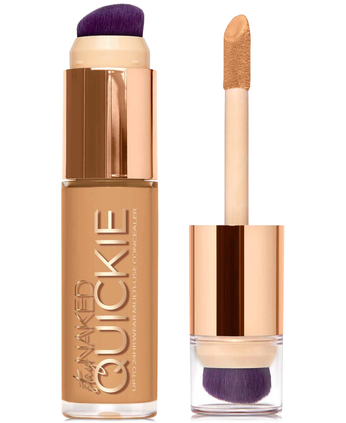 Urban Decay Quickie 24h Multi-use Hydrating Full Coverage Concealer, 0.55 Oz. In Wy (medium Warm Yellow)