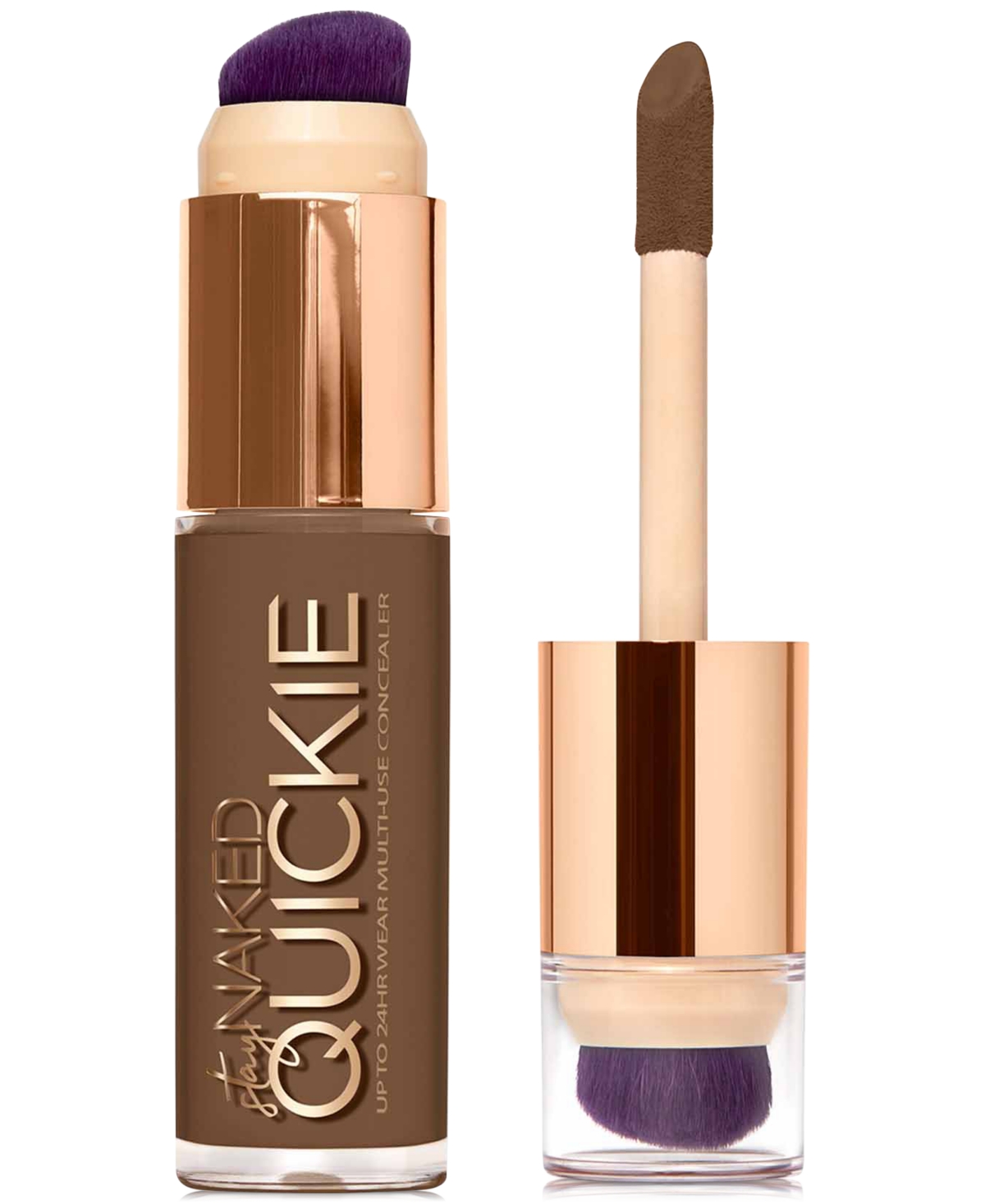 Urban Decay Quickie 24h Multi-use Hydrating Full Coverage Concealer, 0.55 Oz. In Nn (deep Neutral)
