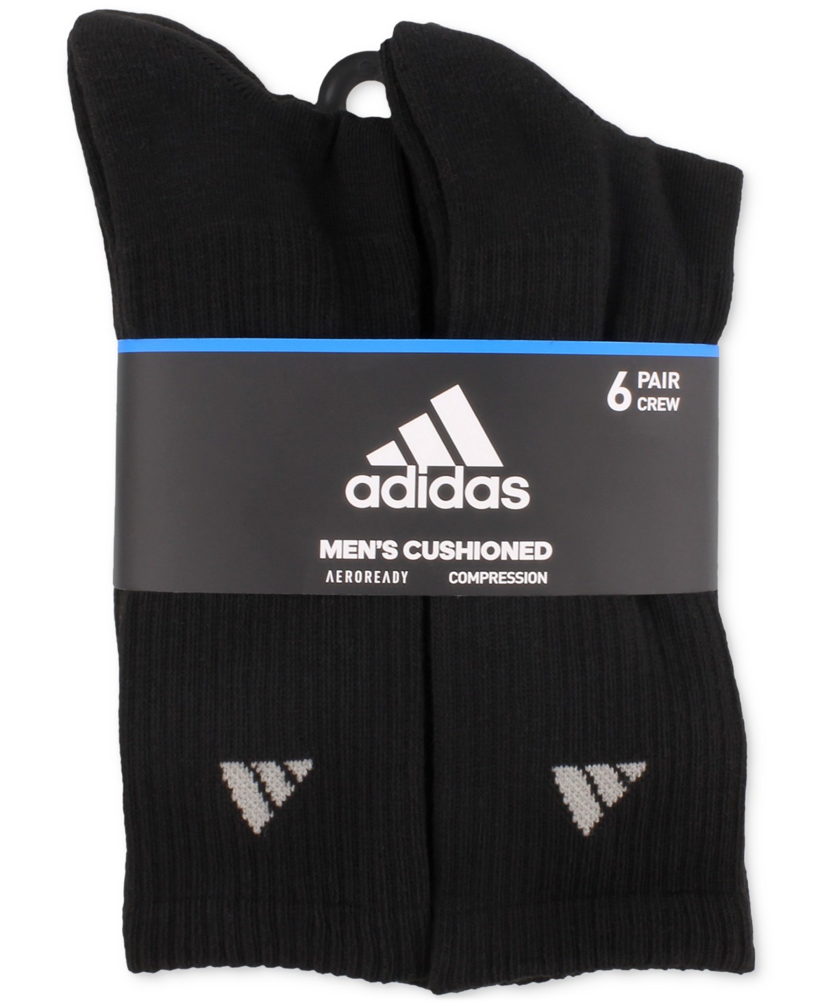 Носки Athletic для мужчин, средней высоты, 6 шт. — adidas — фото 4