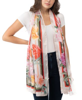 Giani Bernini - GB Floral Logo Scarf
