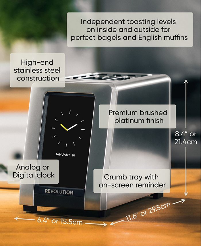 Revolution Cooking, LLC InstaGLO R270 Toaster Macy