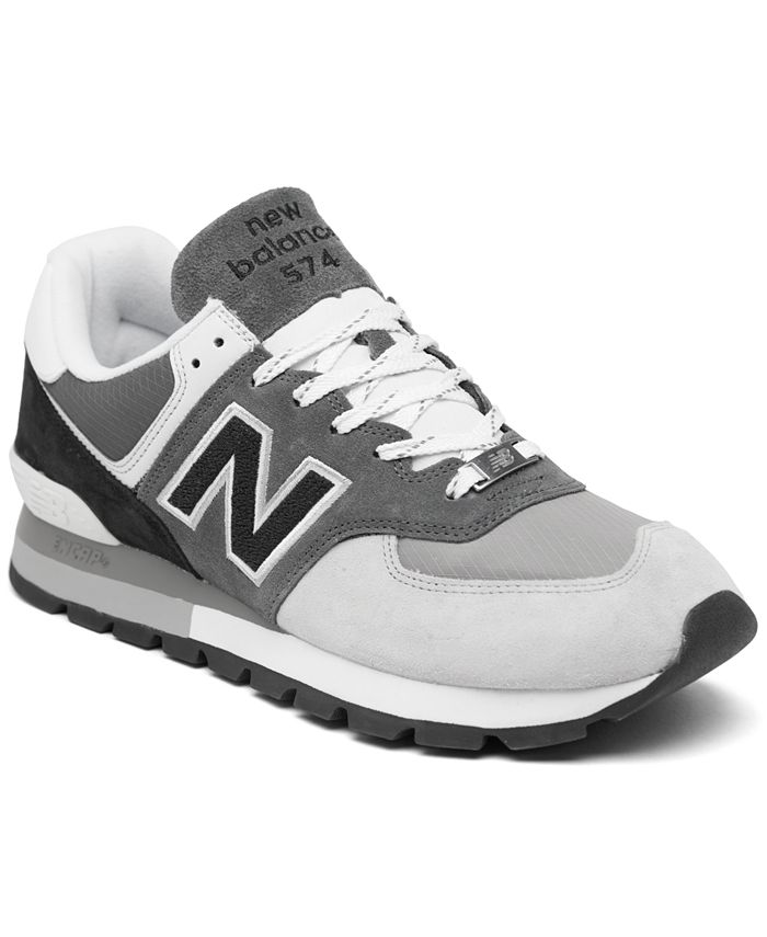 carta Inaccesible Desbordamiento New Balance Men's 574 Rugged Casual Sneakers from Finish Line - Macy's