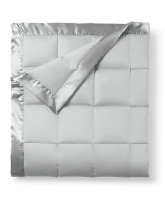 Classic White Down Light Warmth Microfiber Blanket, King, Exclusively at Macy’s